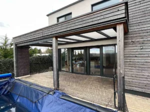 Polycarbonat HEATSTOP Eindeckung Terrassenüberdachung Sonderlösung